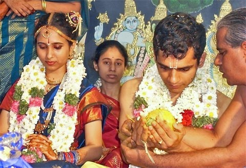 Indian wedding ceremonies like this can last for two or three days