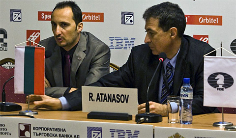 Topalov trying to figure out what went wrong.