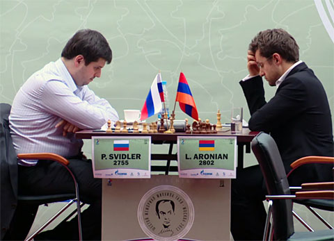 Peter Svidler-Levon Aronian